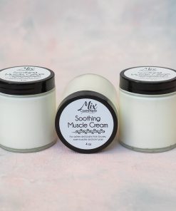 Soothing muscle cream with organic ingredients – fast-absorbing, non-greasy formula designed to ease tension and support recovery with natural botanicals and essential oils