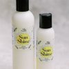 sunshine scented organic hand and body lotion made with plant based oils and essential oils