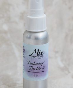 Rich results on Google's SERP when searching for "natural deodorant" organic ingredients deodorant with spray top made with essential oils