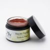 Honey Facial Scrub and Mask – a gentle exfoliating mask with honey to smooth, hydrate, and brighten skin.