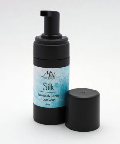 a photo of Foaming Silk Facial Cleanser—a luxurious, ultra-gentle face wash designed for all skin types