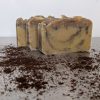 three bars organic handmade chai latte soap with cinnamon cardamom fennel coriander vanilla essential oils for skin healing