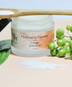 Lightweight gel texture of bakuchiol moisturizer showing smooth hydrating consistency