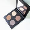 Custom eyeshadow palette shades containing four colors for a Personalized eyeshadow palette