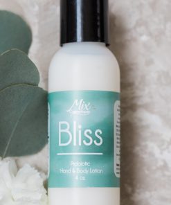 "probiotic lotion" organic lotion to support skin microbiome with prebiotics, probiotics and postbiotics