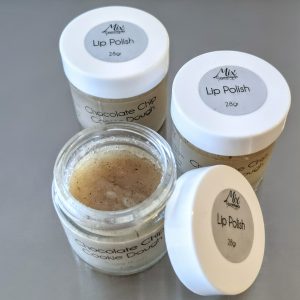 Rich results on Google's SERP when searching for "organic lip polish" easy to use and safe to lick off lips when finished lip polish in recyclable glass jar