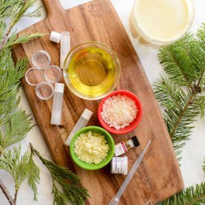 lip balm ingredients for holiday diy gift making events