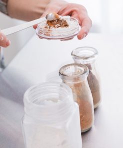 using natural pigments and plant based ingredients to create a custom tinted mineral foundation