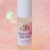 A bottle of Done with this day gentle makeup remover for sensitive skin a biphasic cleanser formulation, works for waterproof makeup and lash extensions it is cucumber-infused makeup remover, good for double cleansing routines