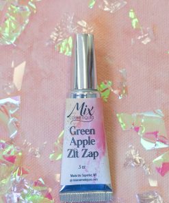 a bottle of green apple zit zap an Invisible acne patch for Gentle acne treatment that is Plant-based