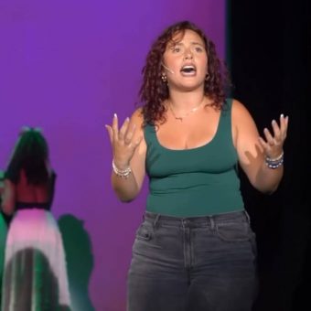 performing on Broadway using Mix Cosmetiques performance quality clean makeup