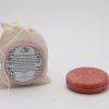 All hair types shampoo bar — professional-quality, plastic-free, eco-friendly solid shampoo suitable for all hair types and textures good for color-treated hair shown packaged in a muslin bag